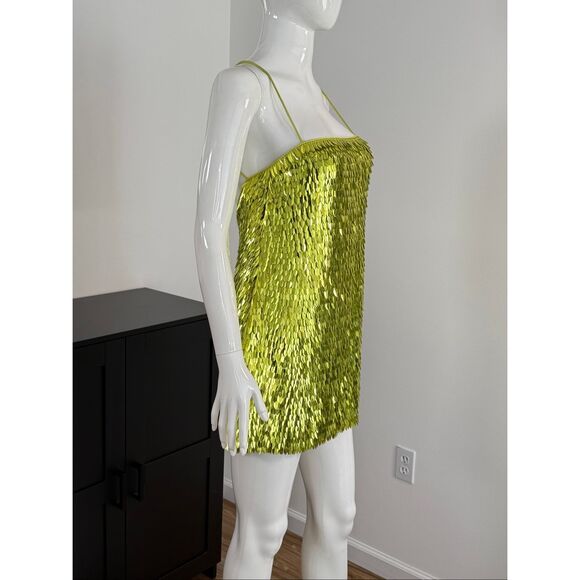 Retrofete NARA Feather Sequin Mini Dress Size Small - Picture 7 of 16